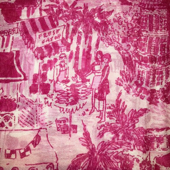 RARE Lilly Pulitzer Scarf - Picture 9 of 11